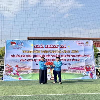 KHAI MẠC GIẢI BÓNG ĐÁ THANH NIÊN THÔN VẠN TẢI - XÃ TỨ KỲ, LẦN THỨ III 